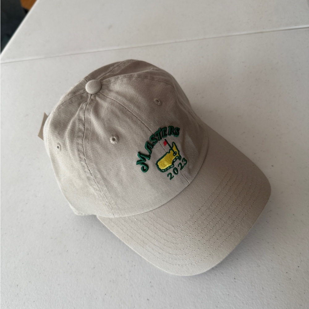 Masters Stone Cap with Embroidered Logo